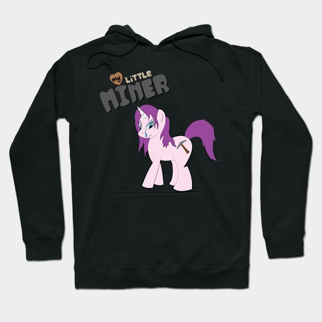 My Little Miner Hoodie by Xarplo